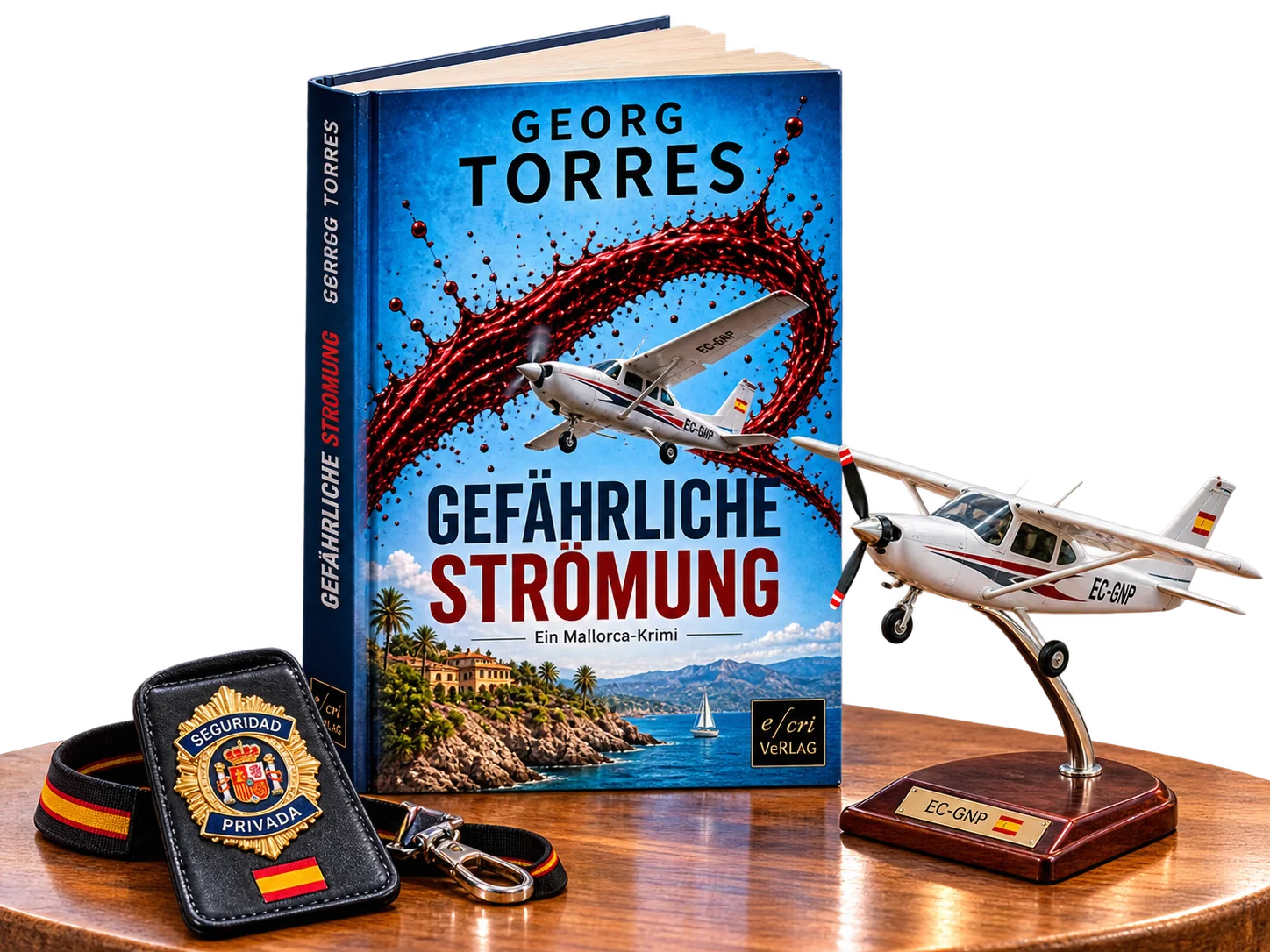 Gefährliche Strömung mit Finca, Flugzeug und Sicherheitsdienst